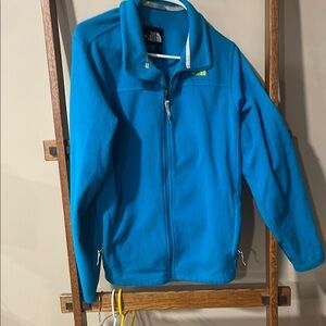 The North Face Blue Teddy Jackets